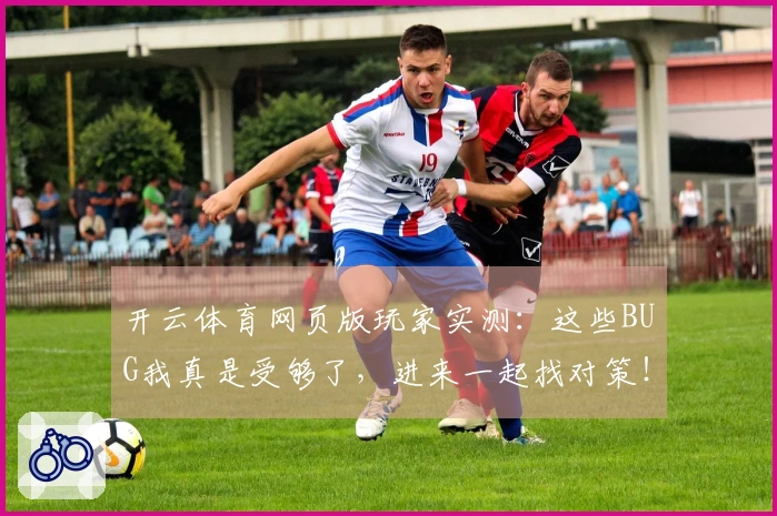 开云体育网页版玩家实测：这些BUG我真是受够了，进来一起找对策！